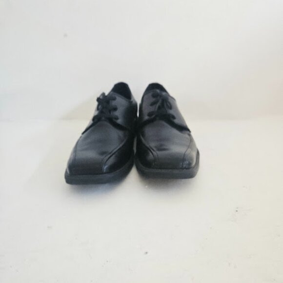 Kenneth Cole Reaction Men’s Black Leather Oxford Shoes